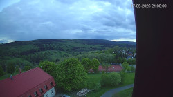 Panorama západ