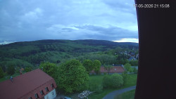 Panorama západ