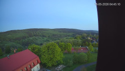 Panorama západ