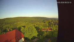 Panorama západ