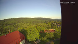 Panorama západ