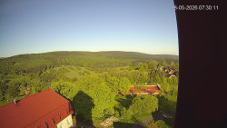 Panorama západ