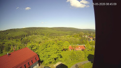 Panorama západ
