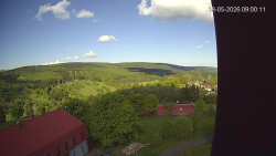 Panorama západ