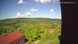 Panorama západ