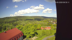 Panorama západ