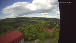 Panorama západ