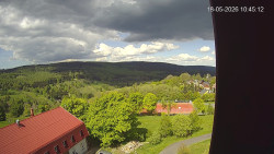 Panorama západ