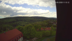 Panorama západ