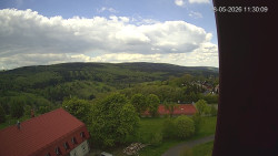 Panorama západ