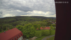Panorama západ