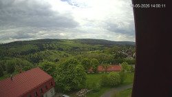 Panorama západ