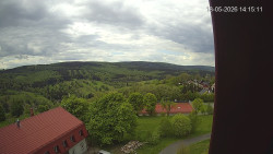 Panorama západ