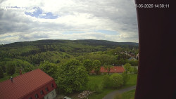 Panorama západ