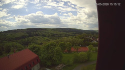 Panorama západ