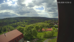 Panorama západ