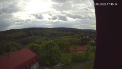 Panorama západ