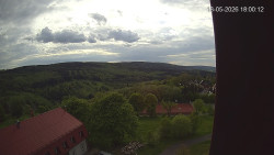 Panorama západ