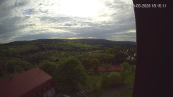 Panorama západ