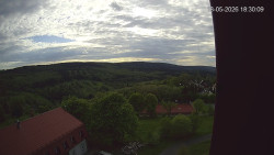 Panorama západ