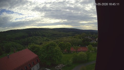 Panorama západ