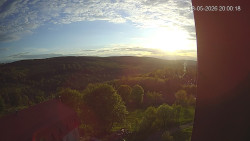 Panorama západ