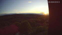 Panorama západ