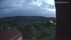 Panorama západ