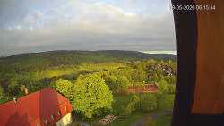 Panorama západ