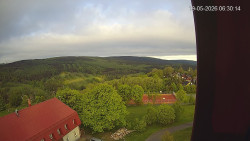 Panorama západ