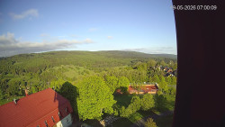 Panorama západ