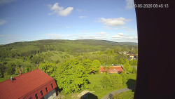 Panorama západ