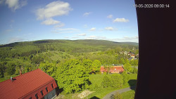 Panorama západ