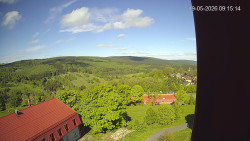 Panorama západ