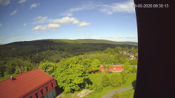Panorama západ