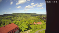 Panorama západ