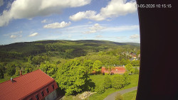 Panorama západ