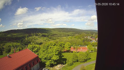 Panorama západ