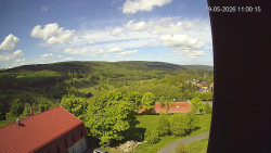 Panorama západ