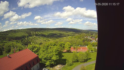 Panorama západ