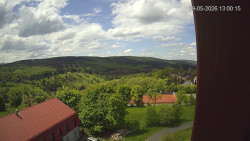 Panorama západ