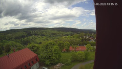 Panorama západ