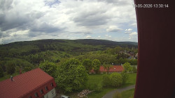 Panorama západ