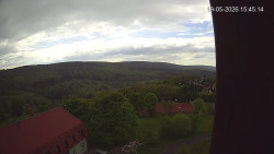 Panorama západ