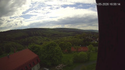 Panorama západ