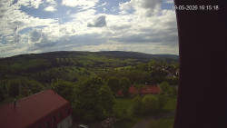 Panorama západ