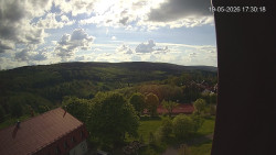 Panorama západ