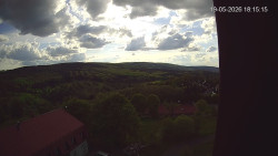 Panorama západ