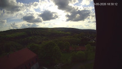 Panorama západ