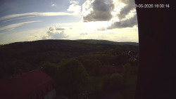 Panorama západ